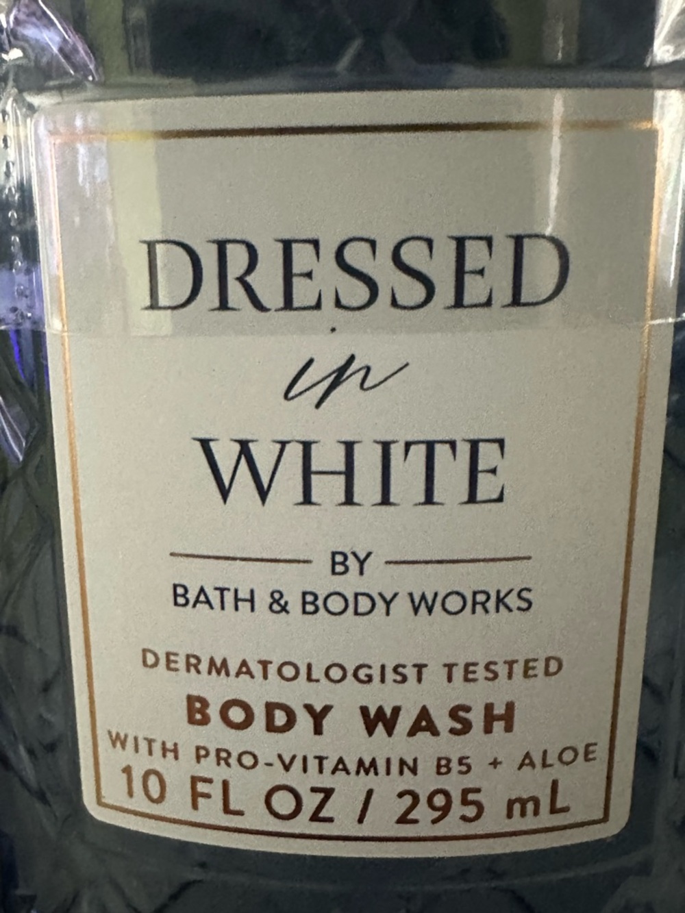 Bath & Body Works Dressed in White Blue Floral Body Wash & Cream Set - Picture 3 of 6